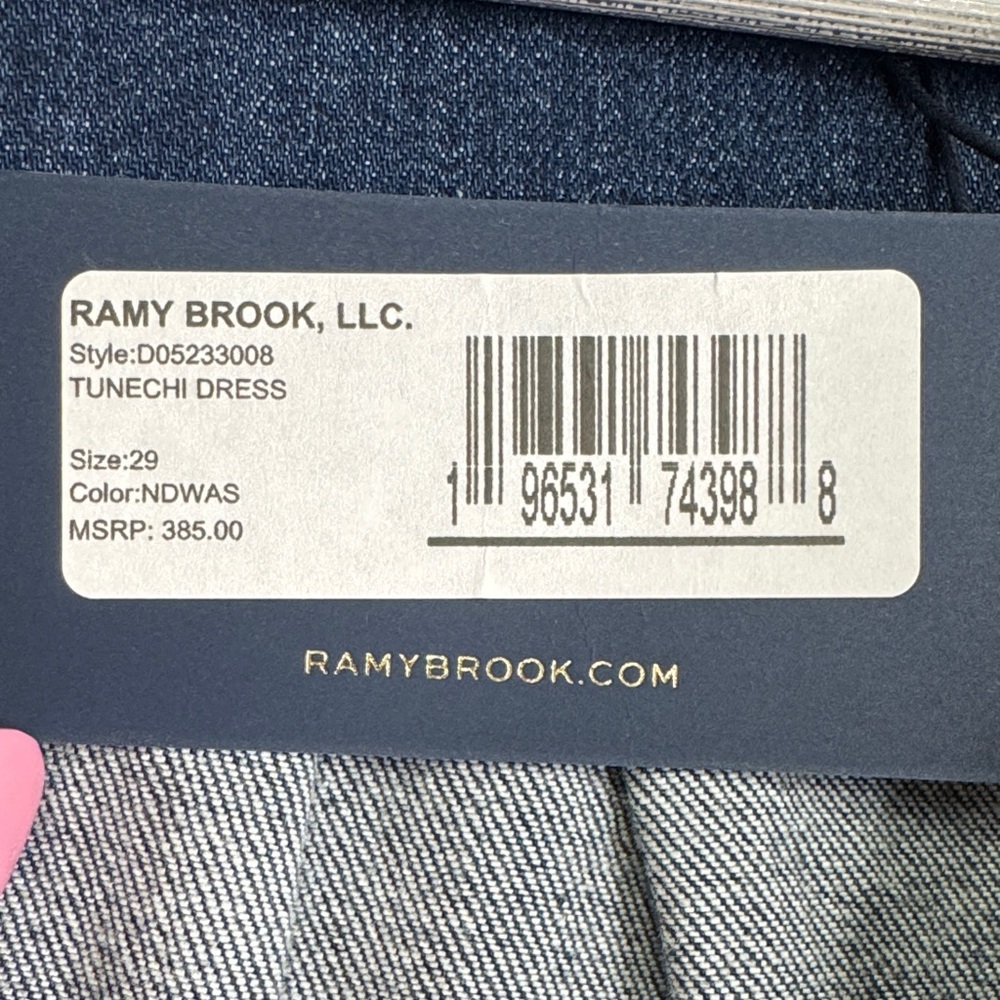 Ramy Brook
Tunechi Denim Mini Dress, Size 29 - Picture 8 of 14